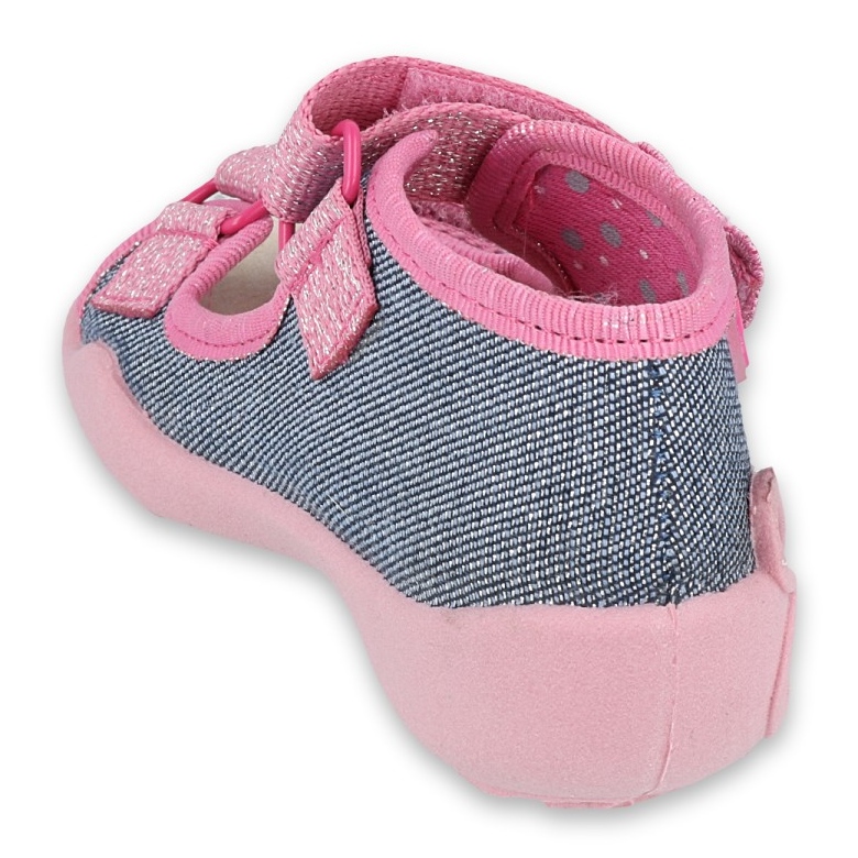 Chaussures enfant Befado jaune 342P017 rose 2
