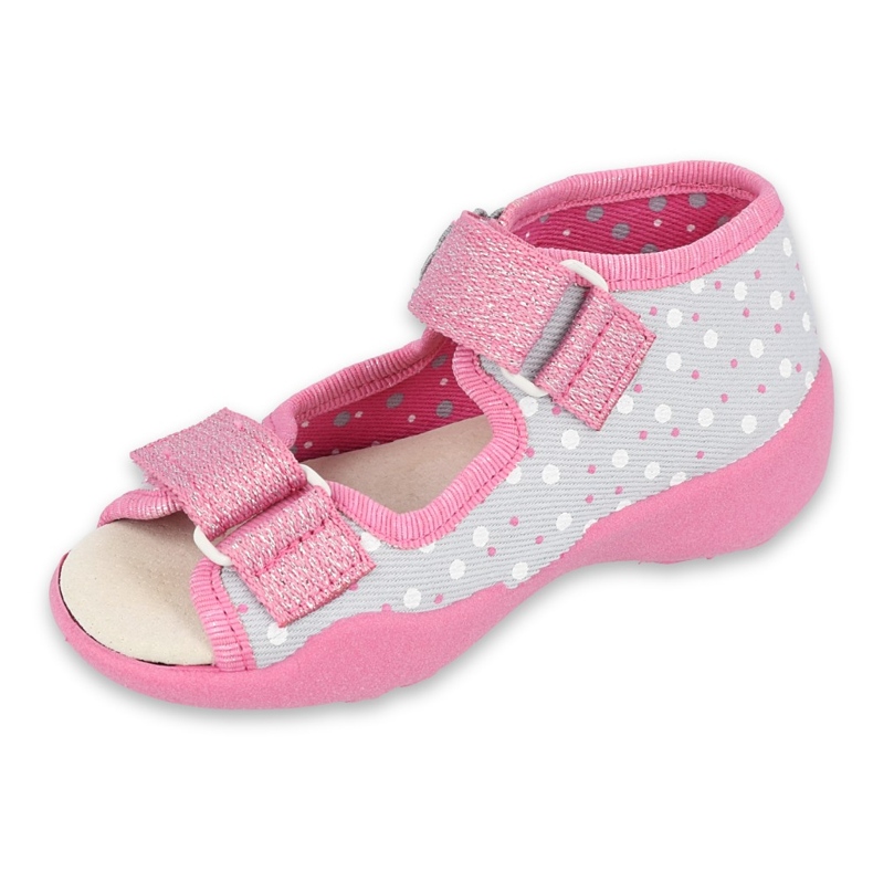 Chaussures enfant Befado jaune 342P018 rose gris 1 Chaussures enfant Befado jaune 342P018 rose gris 1