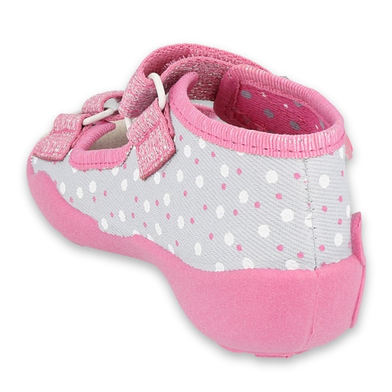 Chaussures enfant Befado jaune 342P018 rose gris 2 Chaussures enfant Befado jaune 342P018 rose gris 2