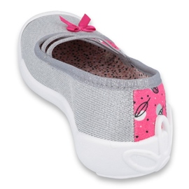 Chaussures pour enfants Befado 116Y288 rose gris multicolore 2