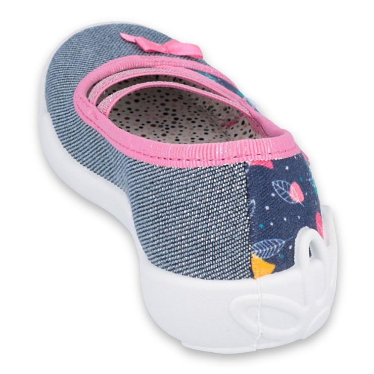 Chaussures enfant Befado 116X286 bleu marin rose gris multicolore 2