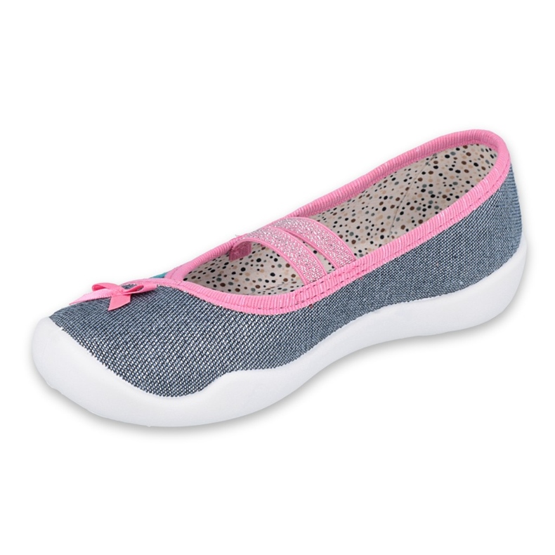 Chaussures enfant Befado 116X286 bleu marine rose gris multicolore 1