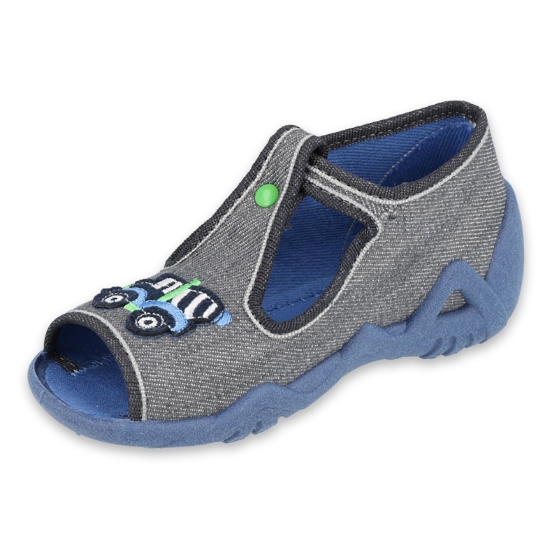 Chaussures enfant Befado 217P109 gris multicolore vert 1 Chaussures enfant Befado 217P109 gris multicolore vert 1