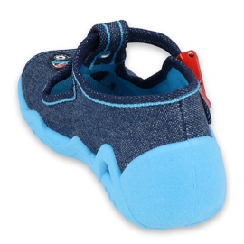 Chaussures enfant Befado 217P110 rouge bleu marine bleu multicolore 2