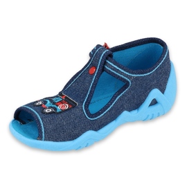 Chaussures enfant Befado 217P110 rouge bleu marin bleu multicolore 1