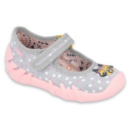 Chaussures pour enfants Befado 109P208 rose gris multicolore 1 Chaussures pour enfants Befado 109P208 rose gris multicolore 1