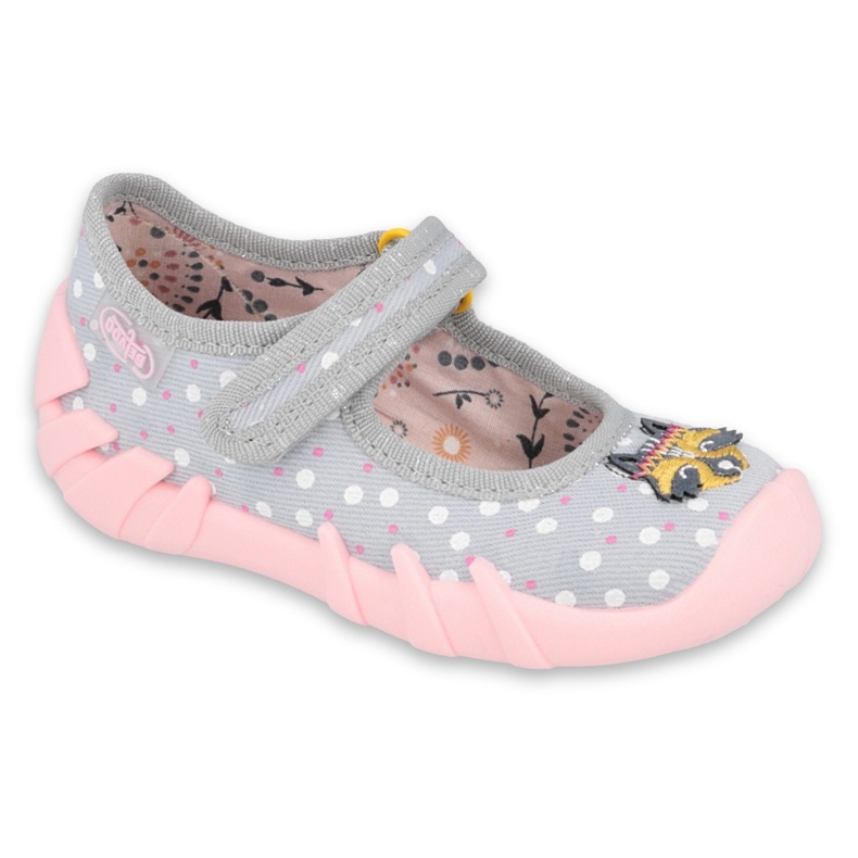 Chaussures pour enfants Befado 109P208 rose gris multicolore 1 Chaussures pour enfants Befado 109P208 rose gris multicolore 1