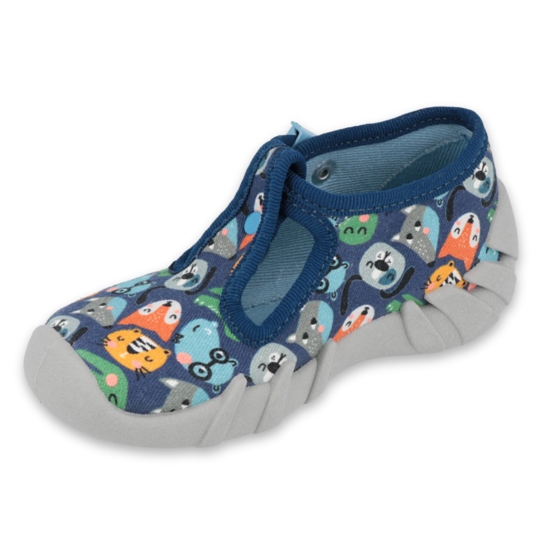 Chaussures pour enfants Befado 110P391 bleu marine multicolore 1