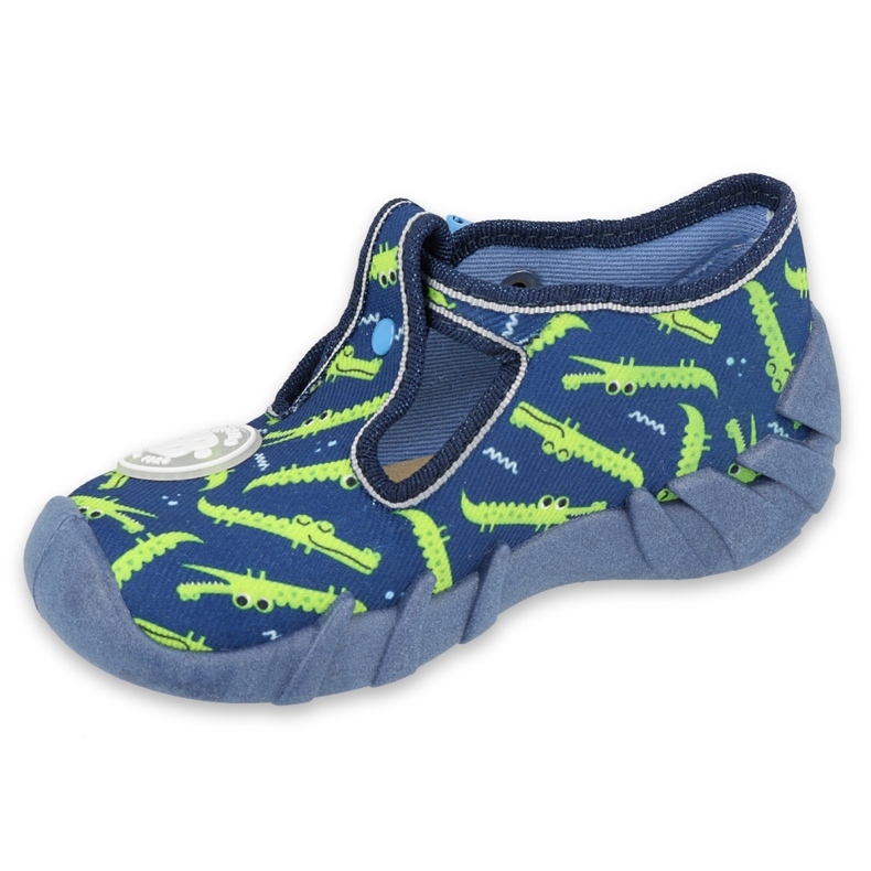 Chaussures enfant Befado 110P410 bleu marin vert 2 Chaussures enfant Befado 110P410 bleu marin vert 2