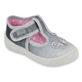 Chaussures enfant Befado 533P006 argent gris 1 Chaussures enfant Befado 533P006 argent gris 1