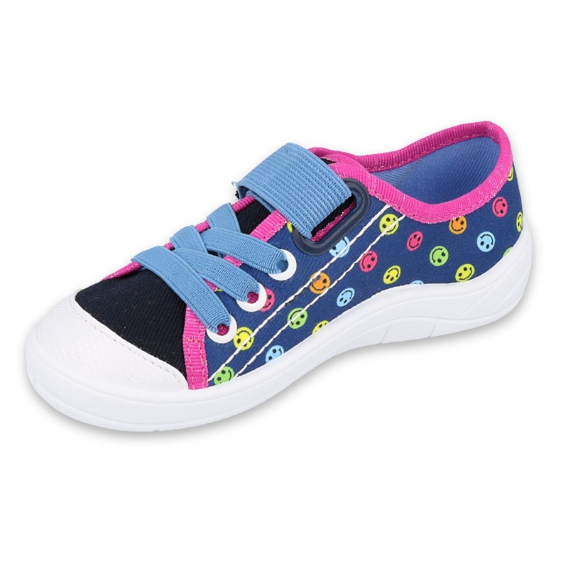 Chaussures enfant Befado 251X162 bleu marine bleu rose multicolore 1