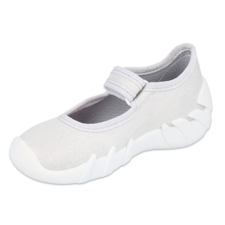 Chaussures de vitesse argentées pour enfants Befado 109P222 gris 1
