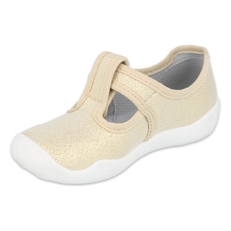 Befado chaussures pour enfants blanka or 115X003 beige d'or 1