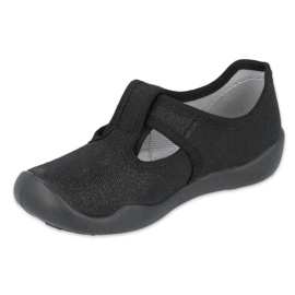 Befado chaussures enfants blanka noir 115X006 argent 1
