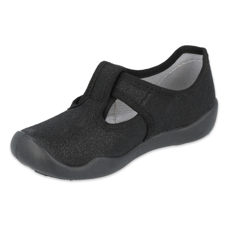 Befado chaussures enfants blanka noir 115X006 le noir argent 1