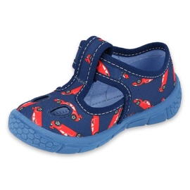 Chaussures enfant Befado 533P012 rouge bleu marine bleu 1