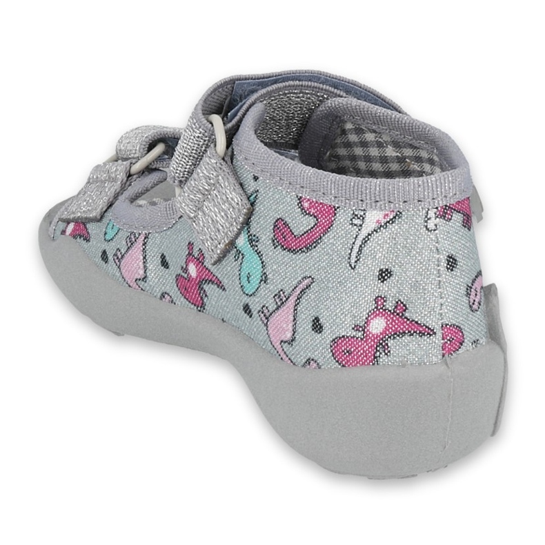 Chaussures pour enfants Befado 242P105 rose argent 2