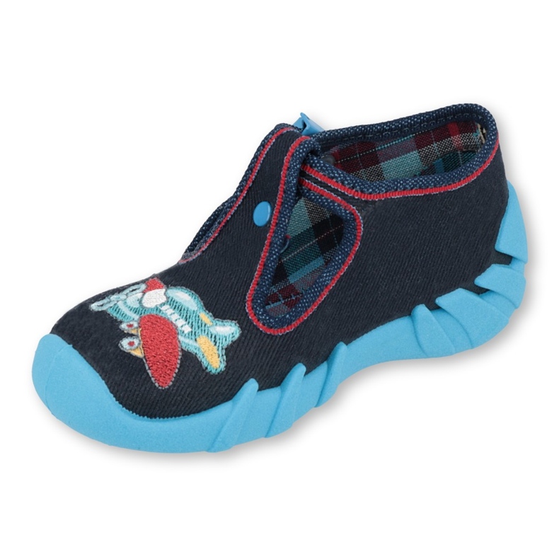 Chaussures enfant Befado 110P404 rouge bleu marine bleu 1
