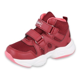 Chaussures enfant Befado 516Y053 bordeaux rouge 1