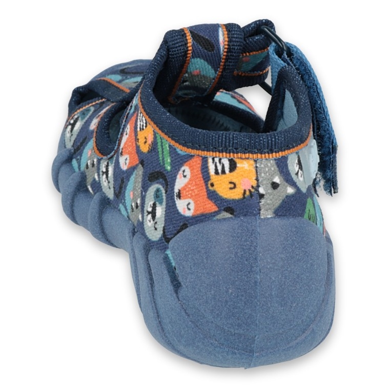 Chaussures enfant Befado 190P101 bleu marine bleu multicolore vert 2