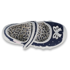 Chaussures enfant Befado 109P202 bleu marine gris 1