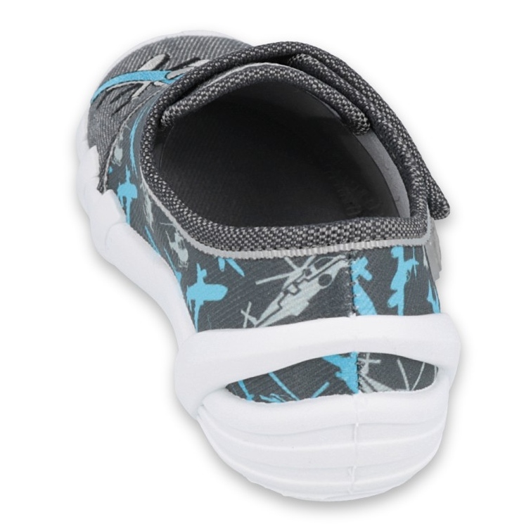 Chaussures enfant Befado 273X305 bleu gris 2