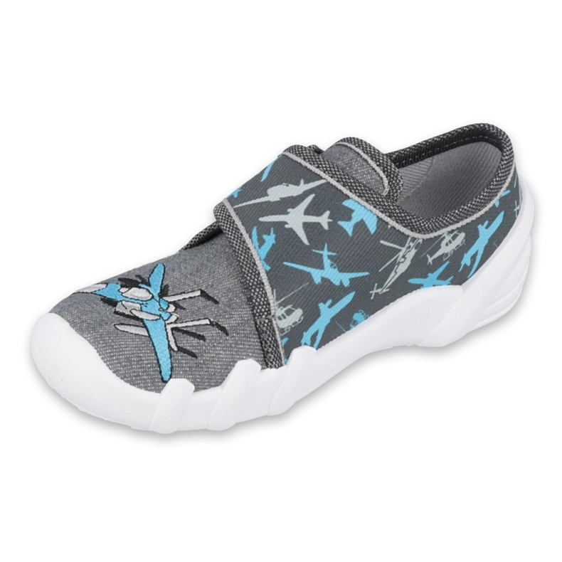 Chaussures enfant Befado 273X305 bleu gris 1