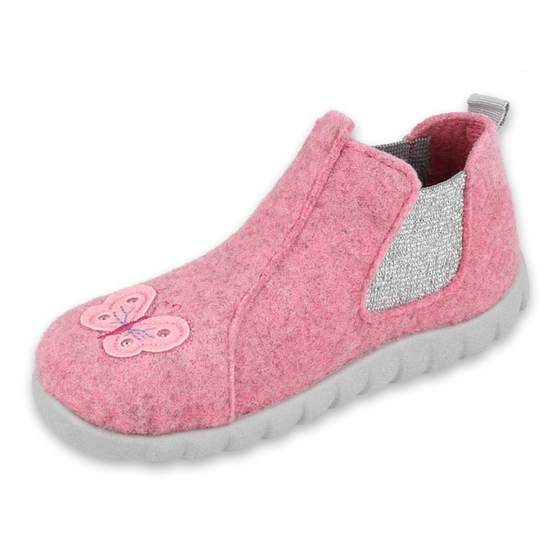 Chaussures pour enfants Befado 546P024 rose argent 1