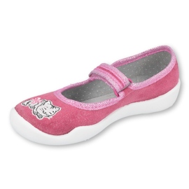 Chaussures enfant Befado 114X174 rose argent 1