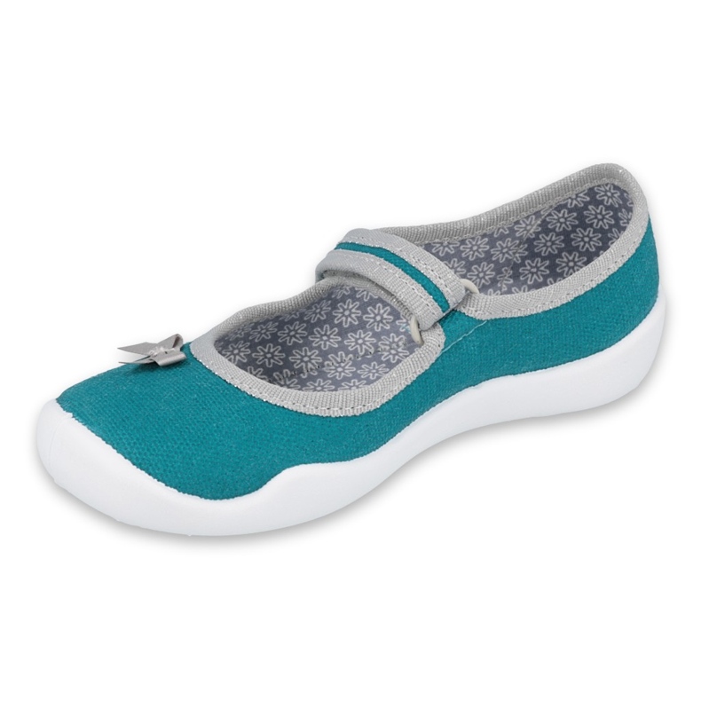 Chaussures enfant Befado 114X434 gris vert 1