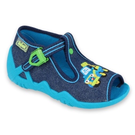Chaussures pour enfants Befado 217P107 bleu marine bleu 2