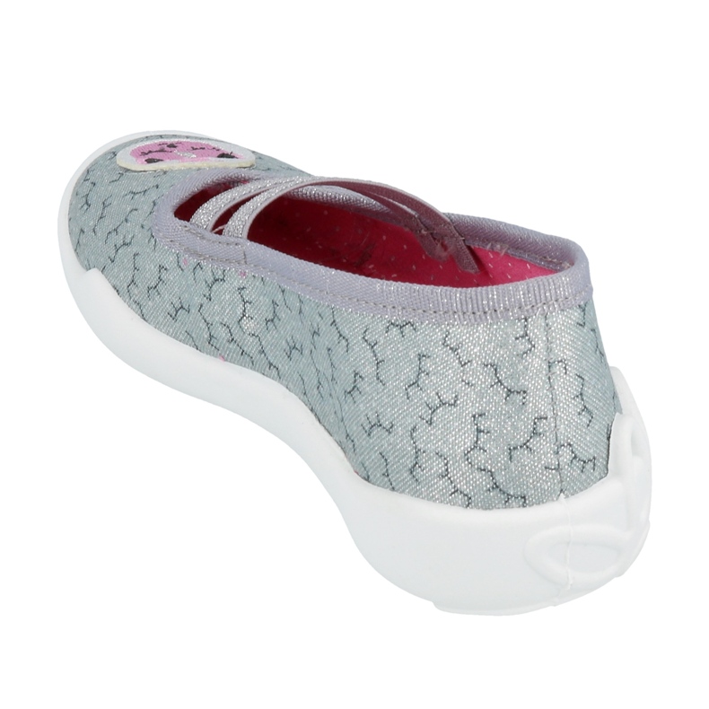 Chaussures enfant Befado 116X278 rose gris 2