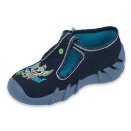 Chaussures enfant Befado 110P388 bleu marin vert 1 Chaussures enfant Befado 110P388 bleu marin vert 1
