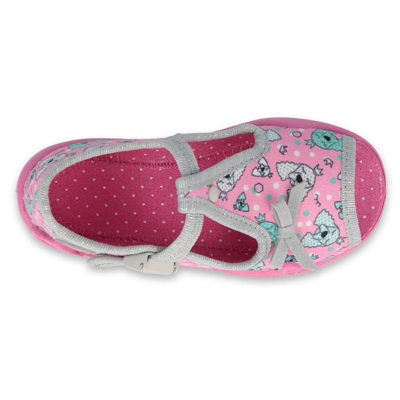 Chaussures enfant Befado 213P120 rose gris 1