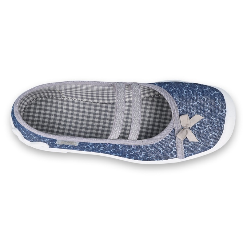Chaussures pour enfants Befado 116Y275 bleu marin gris 1
