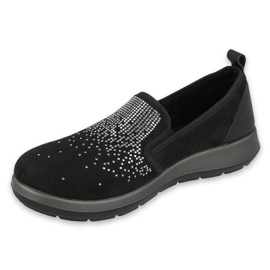 Chaussures femme Befado 156D004 noir gris 1