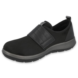 Befado Women's Velcro Shoes 156d002 noir 1