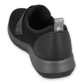 Befado Women's Velcro Shoes 156d002 le noir 2