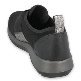 Bouchons de chaussures pour femmes Befado 156d001 le noir 2