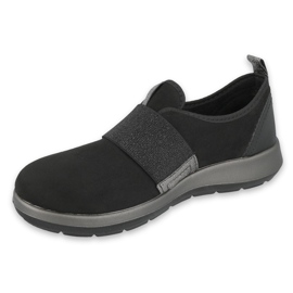Bouchons de chaussures pour femmes Befado 156d001 noir 1