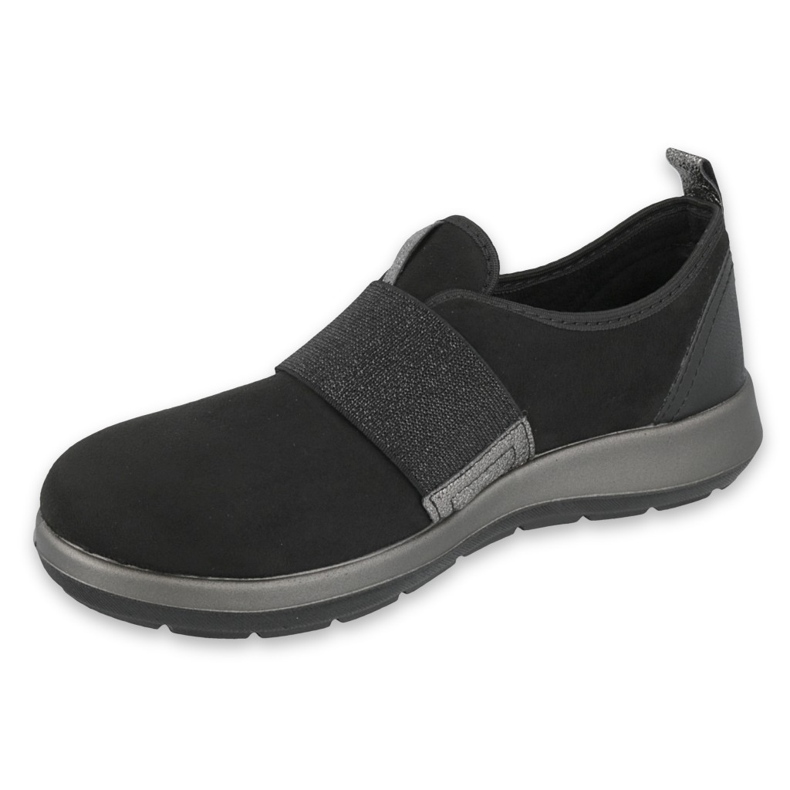 Bouchons de chaussures pour femmes Befado 156d001 le noir 1