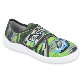Chaussures pour enfants Befado 463Y254 bleu gris multicolore vert 1