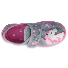 Chaussures enfant Befado 560X117 rose gris 2