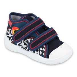 Chaussures enfant Befado orange 212P061 rouge bleu marine bleu multicolore 1