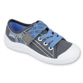 Chaussures enfant Befado 251X129 bleu gris 1