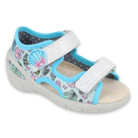 Chaussures enfant Befado 065P133 bleu gris multicolore 1 Chaussures enfant Befado 065P133 bleu gris multicolore 1
