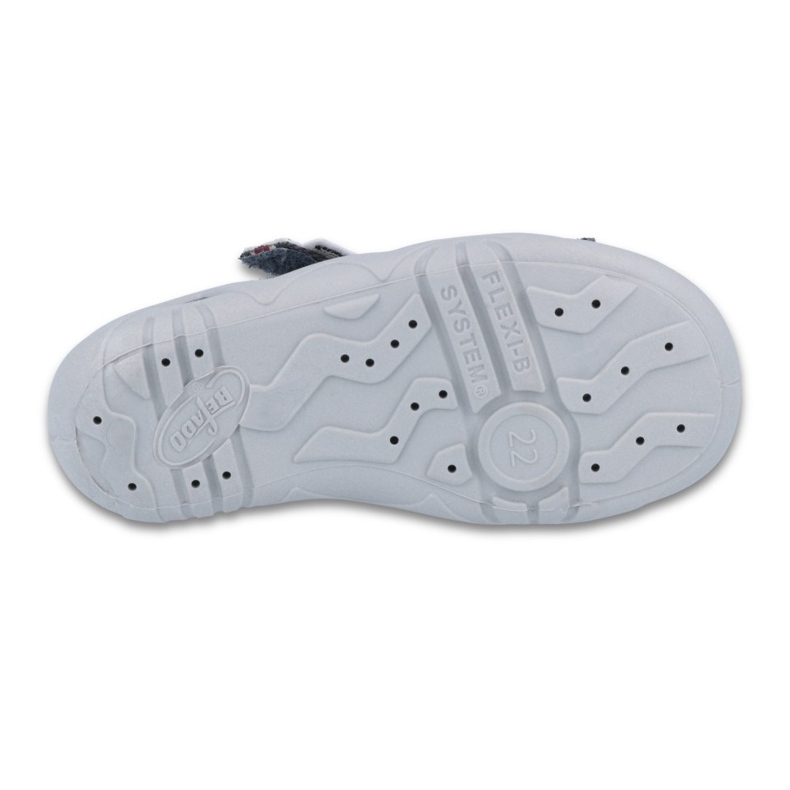 Chaussures enfant Befado 250P087 rouge gris 1