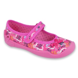 Chaussures enfant Befado 114X358 rose multicolore 1