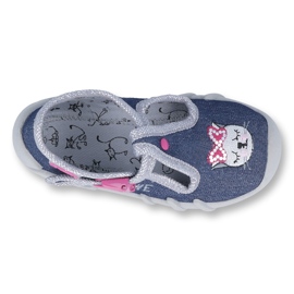 Chaussures pour enfants Befado 110P361 bleu marine rose multicolore 1