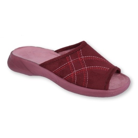 Befado chaussures pour femmes pu 442D146 multicolore rouge 1